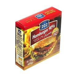 202 همبر 90% گوشت